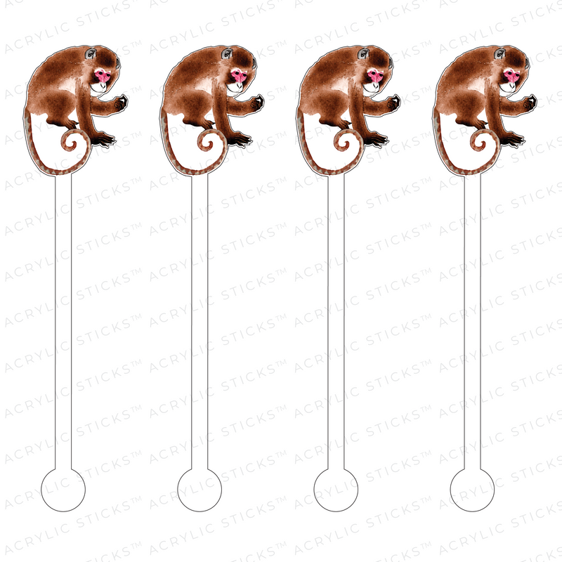 MONKEY BUSINESS ACRYLIC STIR STICKS