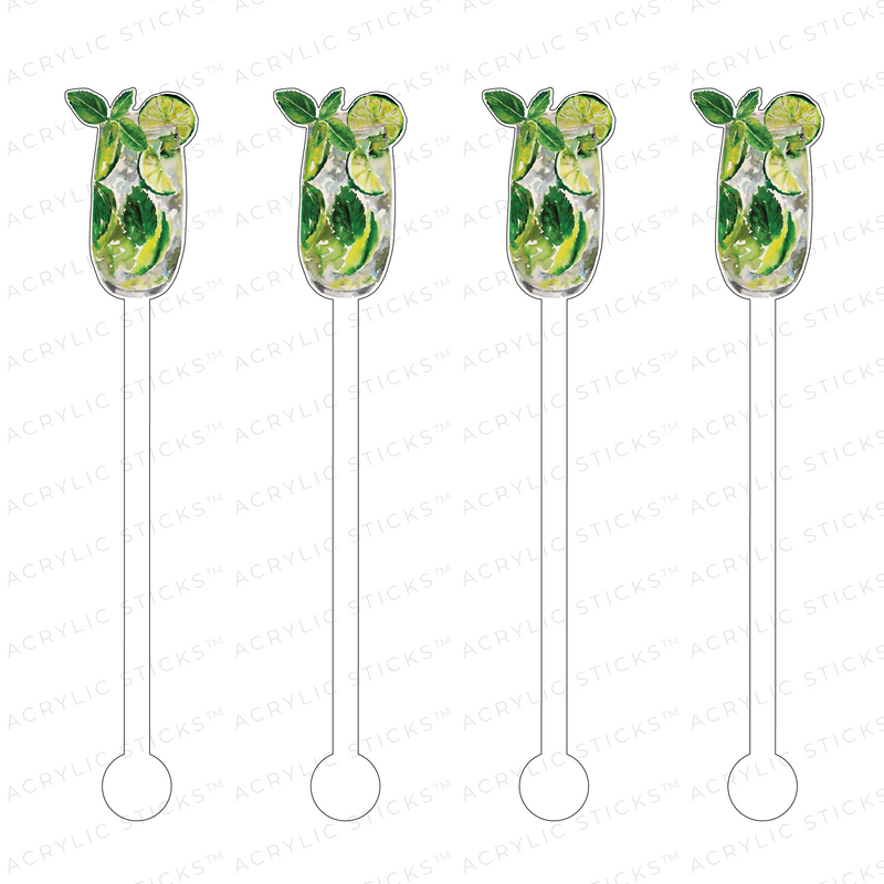 MOJITO ACRYLIC STIR STICKS