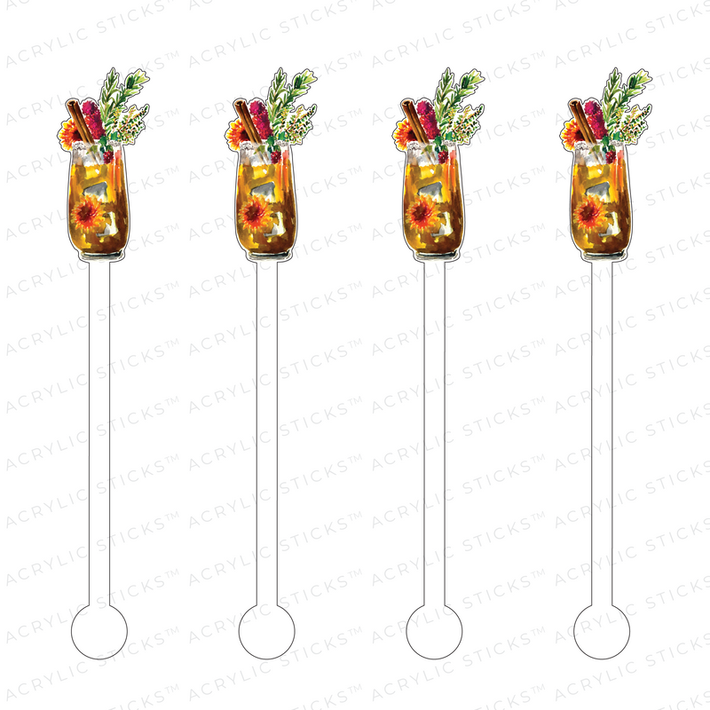 ROSEMARY THYME COCKTAIL ACRYLIC STIR STICKS