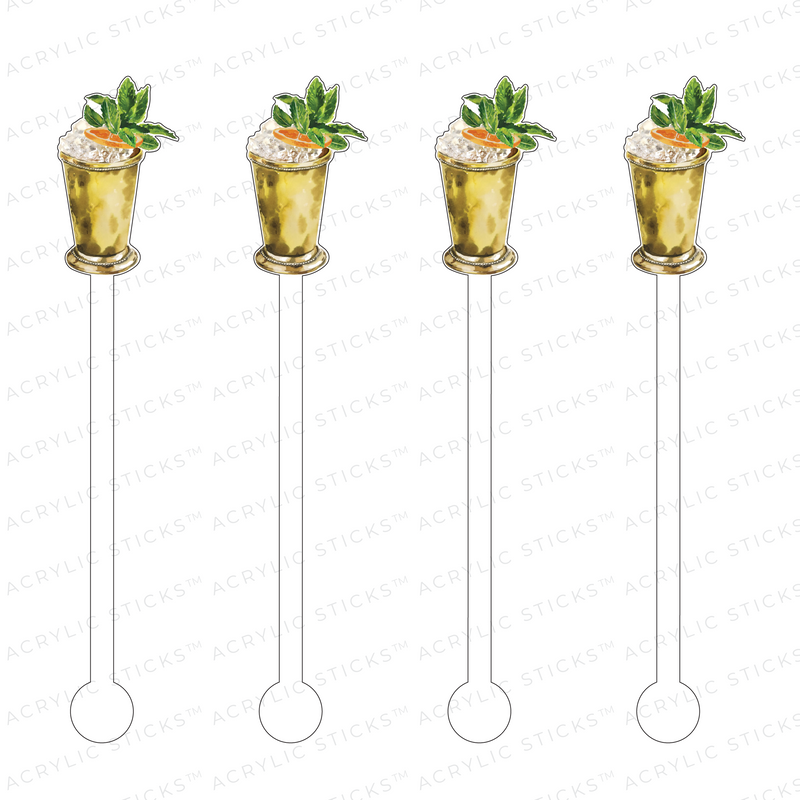 MINT JULEP ACRYLIC STIR STICKS