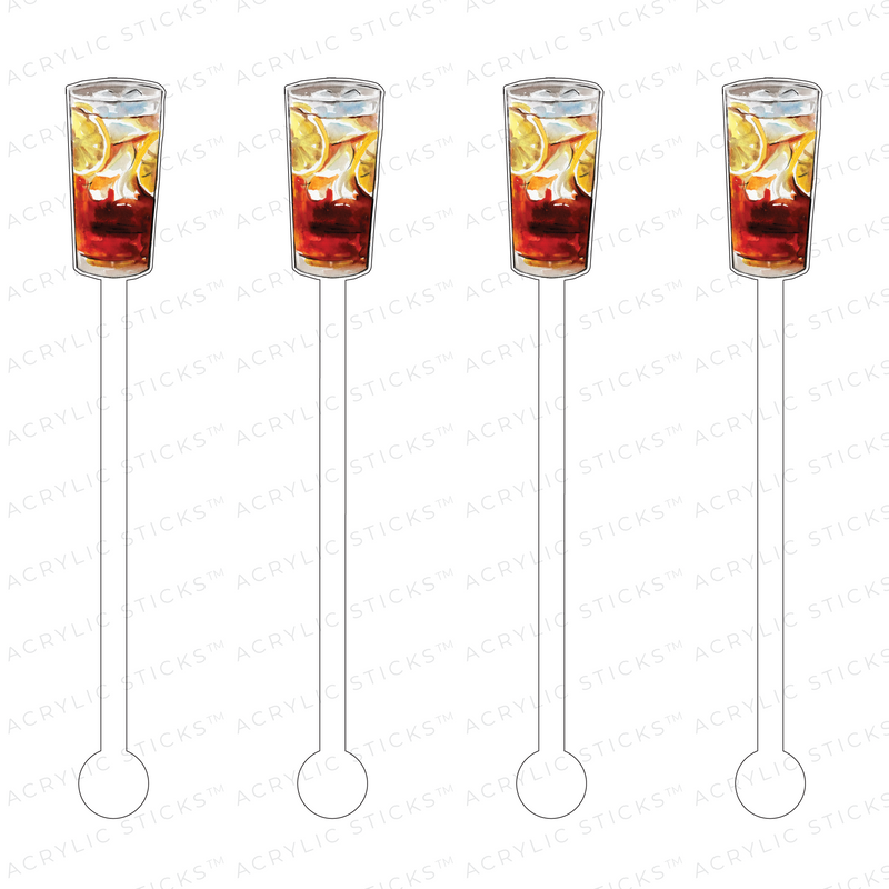 ICED TEA ACRYLIC STIR STICKS