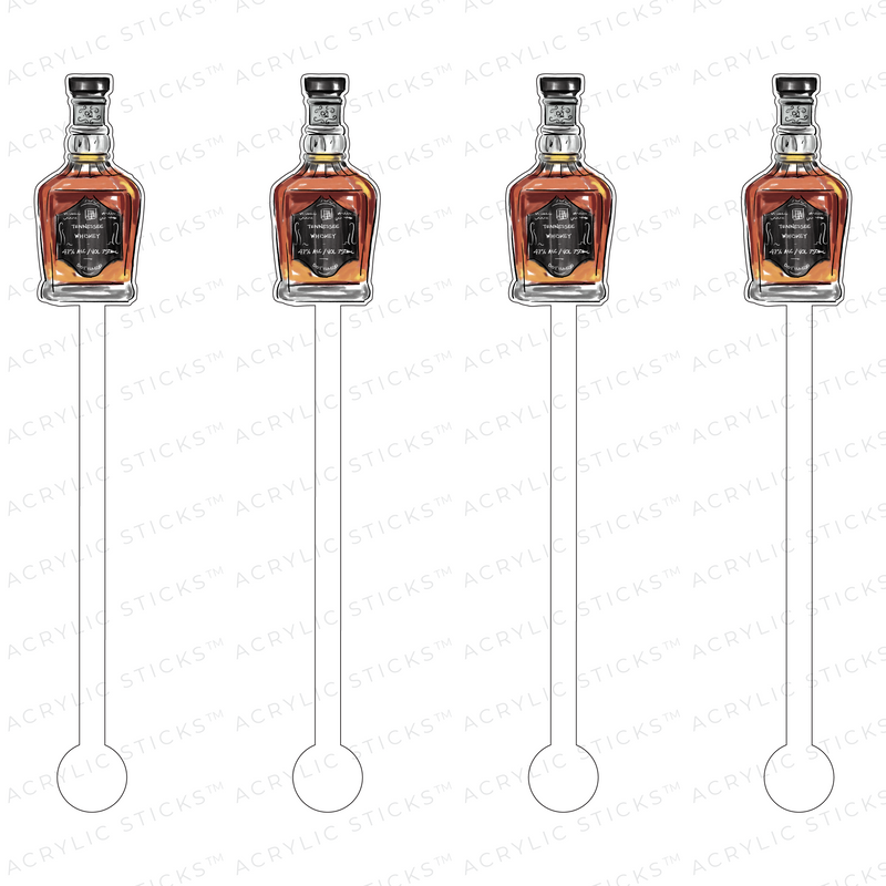 TENNESSEE WHISKEY ACRYLIC STIR STICKS