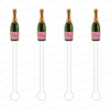 CHAMPAGNE ACRYLIC STIR STICKS