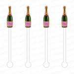 CHAMPAGNE ACRYLIC STIR STICKS
