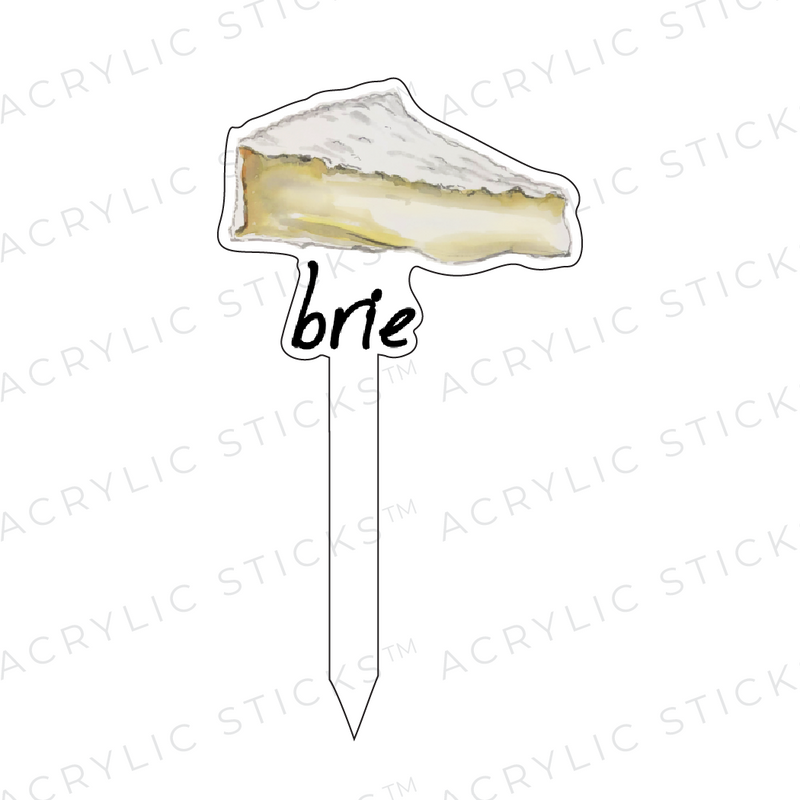 BRIE FROMAGE ACRYLIC STICK