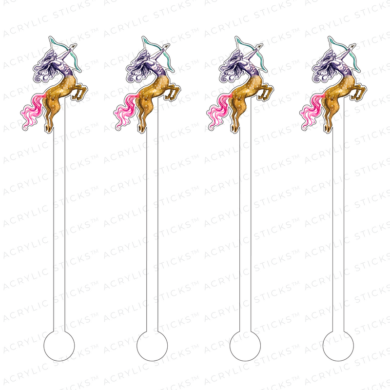 SAGITTARIUS ACRYLIC STIR STICKS