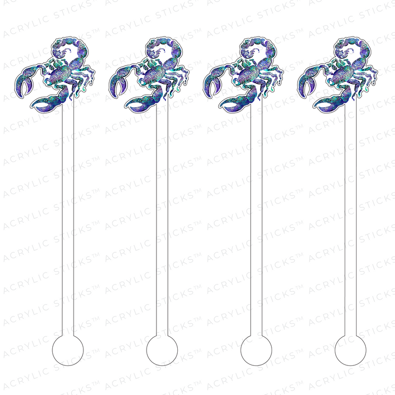 SCORPIO ACRYLIC STIR STICKS