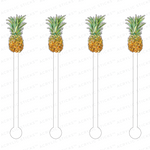 PINEAPPLE ACRYLIC STIR STICKS
