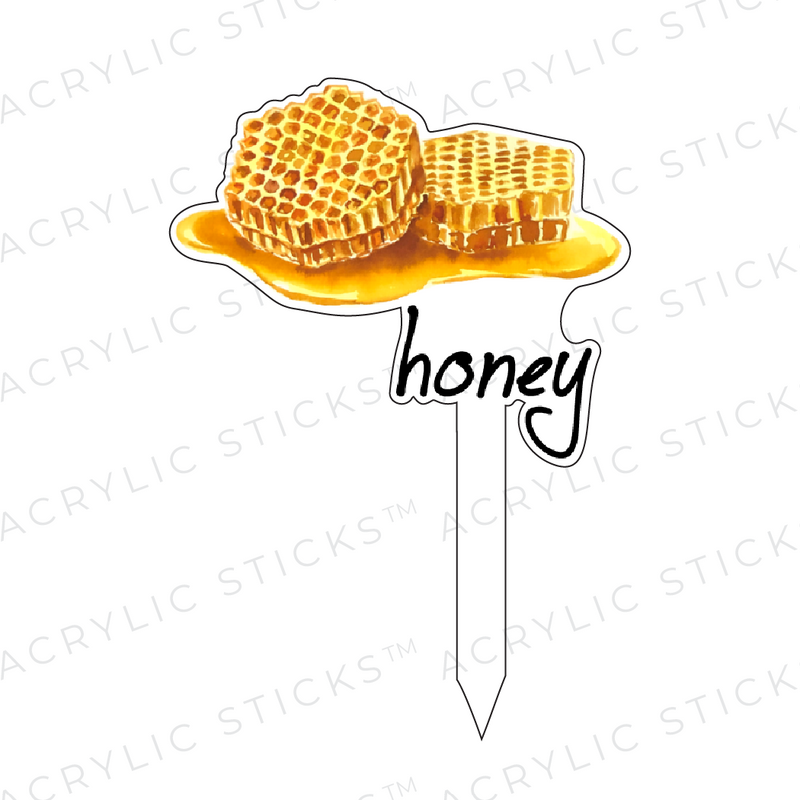 HONEYCOMB ACRYLIC CHARCUTERIE STICK