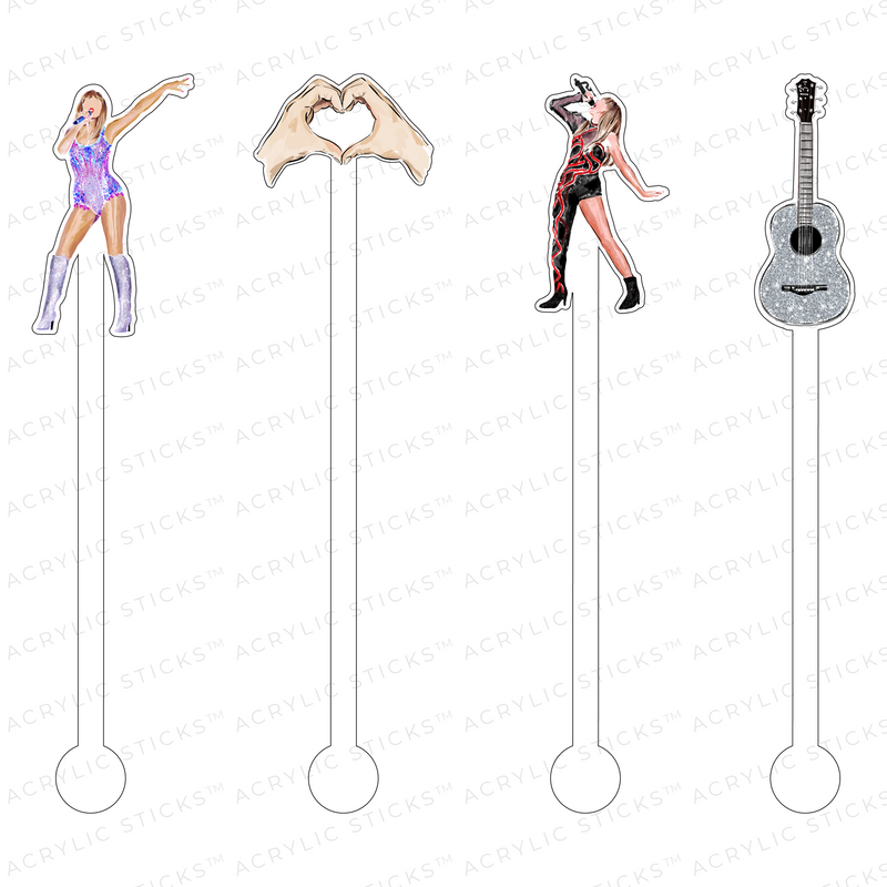 TAY TAY ACRYLIC STIR STICKS COMBO
