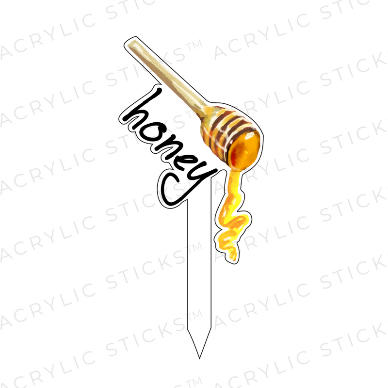 HONEY ROD ACRYLIC CHARCUTERIE STICK