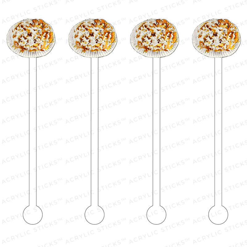 FUNNEL CAKE ACRYLIC STIR STICKS