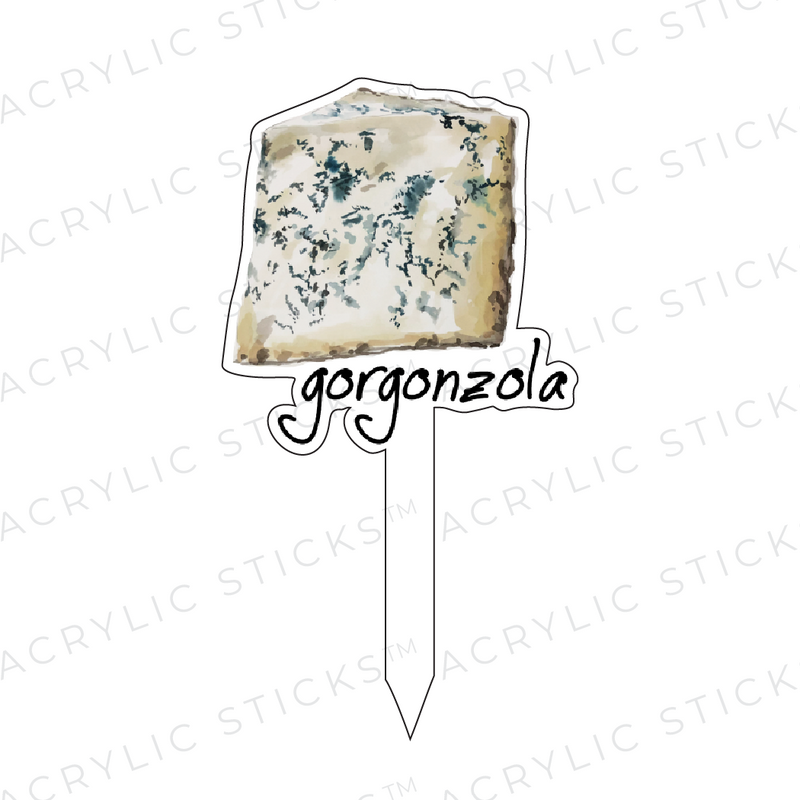 GORGONZOLA FROMAGE ACRYLIC STICK