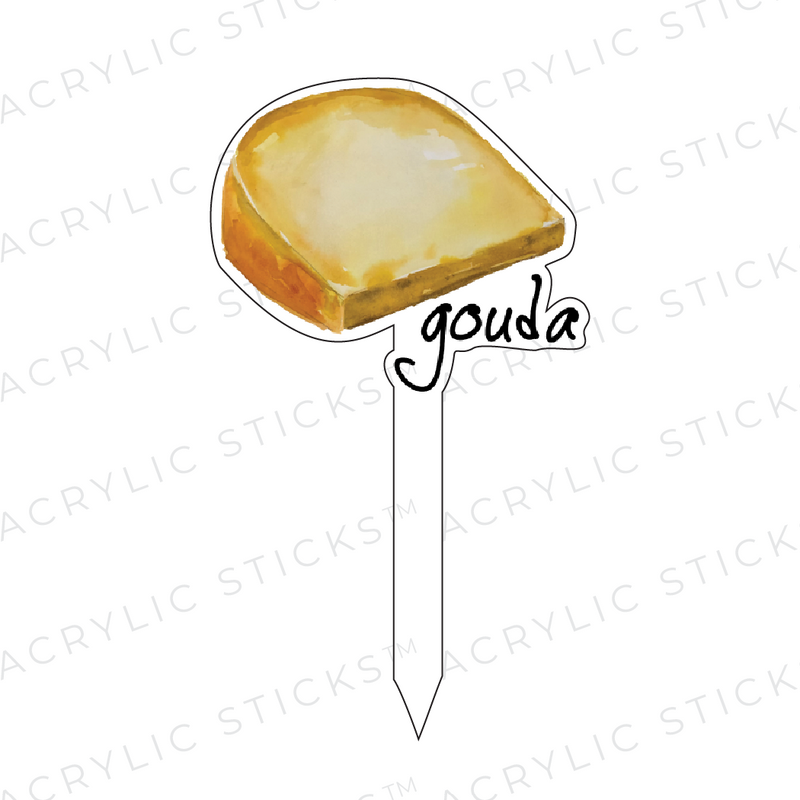 GOUDA FROMAGE ACRYLIC STICK