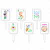 LET'S PLAY MAHJONG ACRYLIC PARTY PIK STICKS COMBO