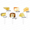 CHEESE PLEASE FROMAGE ACRYLIC STICKS COMBO