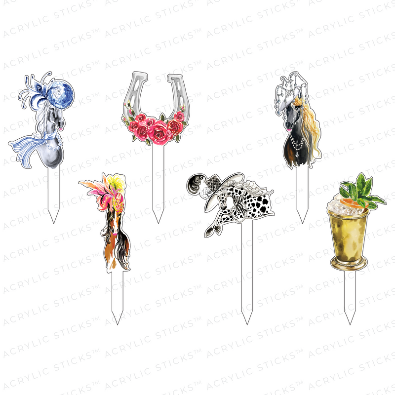 HAUTE DERBY ACRYLIC PARTY PIK STICKS COMBO