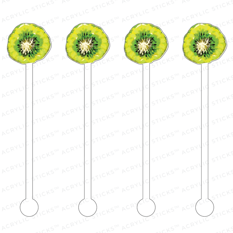 KIWI ACRYLIC STIR STICKS