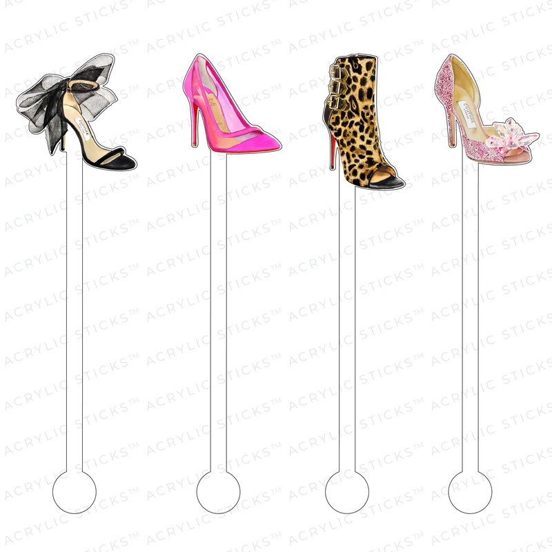 HEAD OVER HEELS ACRYLIC STIR STICKS COMBO