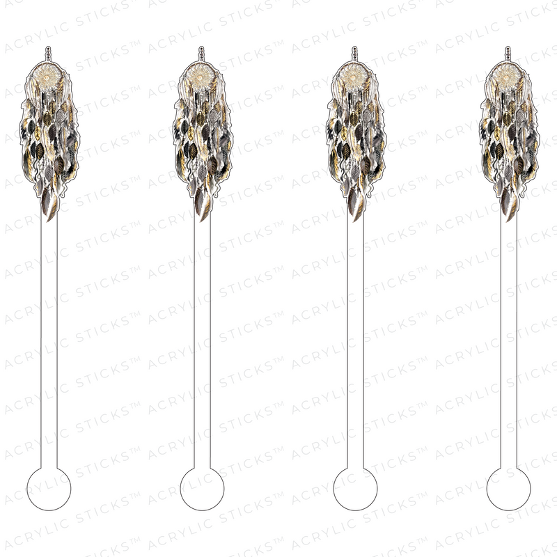 DREAM CATCHER ACRYLIC STIR STICKS