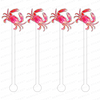 CRAB ACRYLIC STIR STICKS