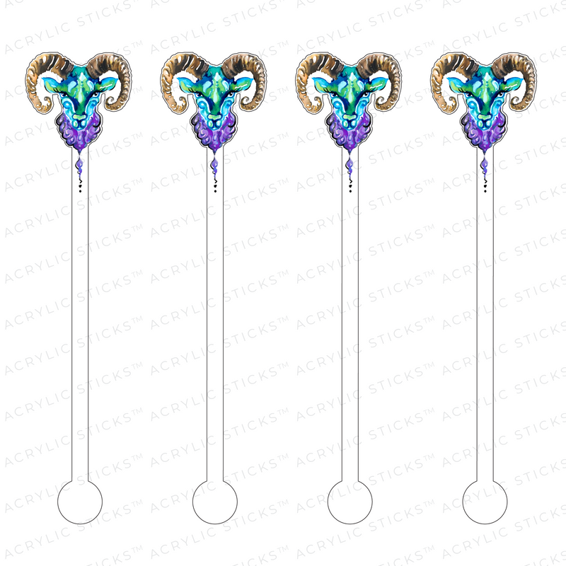 ARIES ACRYLIC STIR STICKS