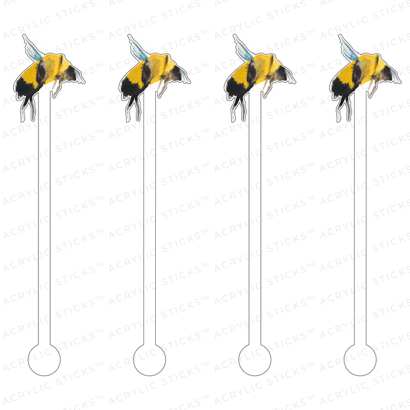 COLONY BEE ACRYLIC STIR STICKS