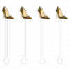 LEOPARD PUMP ACRYLIC STIR STICKS