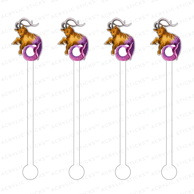 CAPRICORN ACRYLIC STIR STICKS