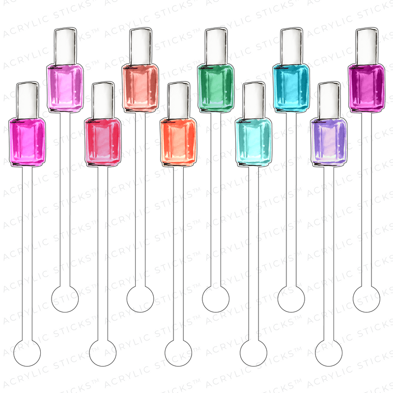 NAIL O' HOLIC ACRYLIC STIR STICKS COMBO