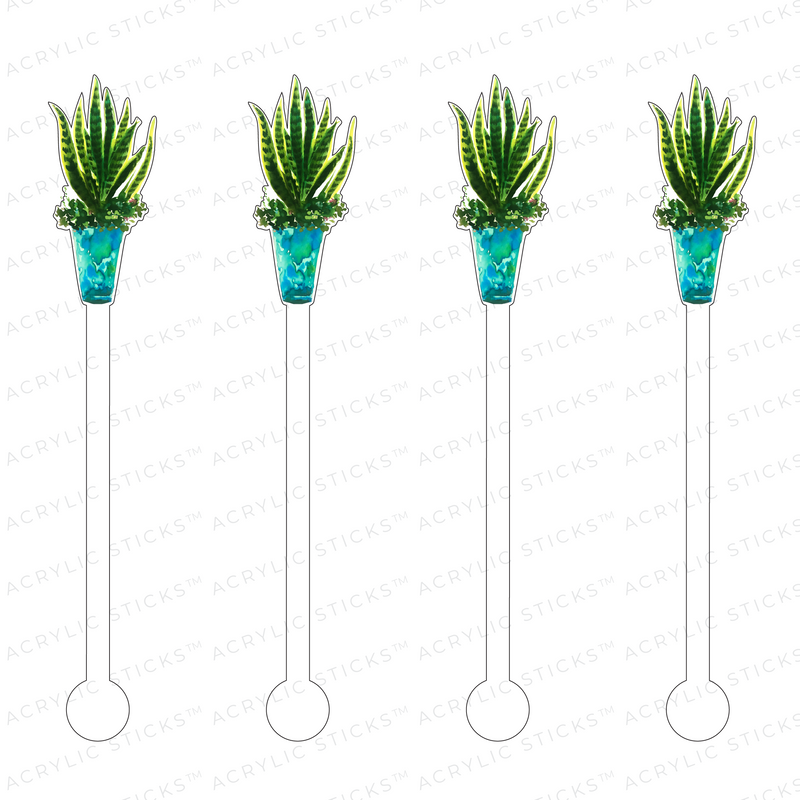 SNAKEPLANT ACRYLIC STIR STICKS