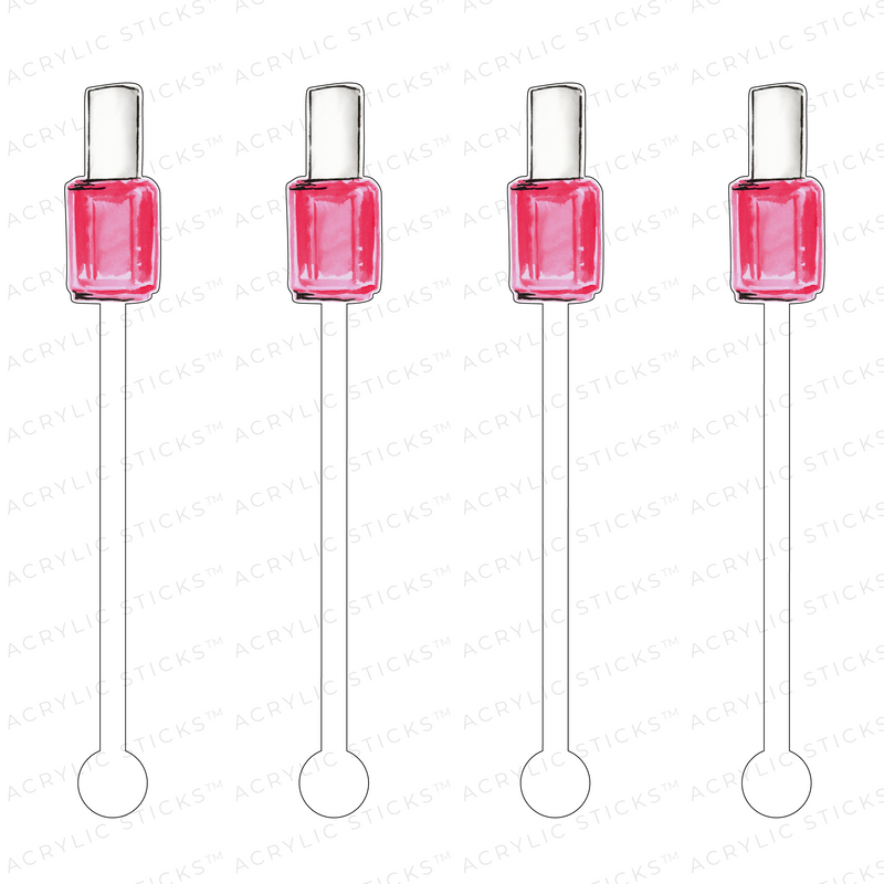 PINKY TINKY NAIL POLISH ACRYLIC STIR STICKS