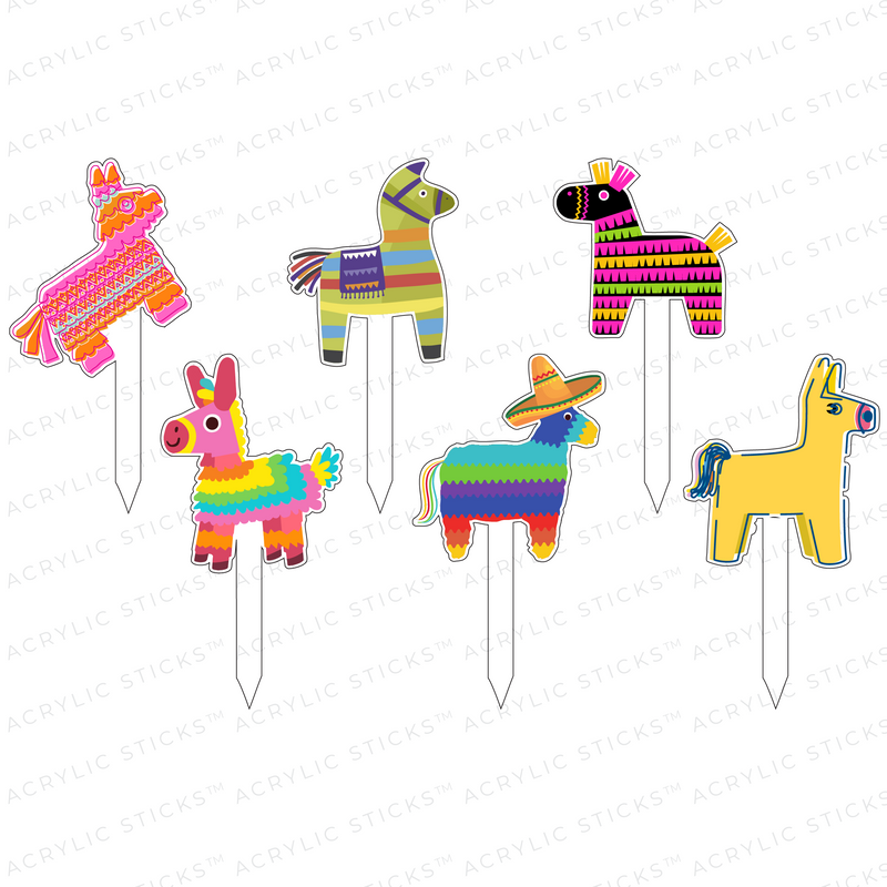PINATAS ACRYLIC PARTY PIK STICKS COMBO
