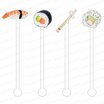 SUSHI COMBO ACRYLIC STIR STICKS
