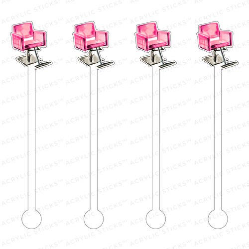 STYLIST CHAIR ACRYLIC STIR STICKS