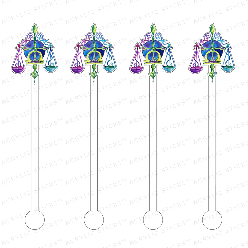 LIBRA ACRYLIC STIR STICKS