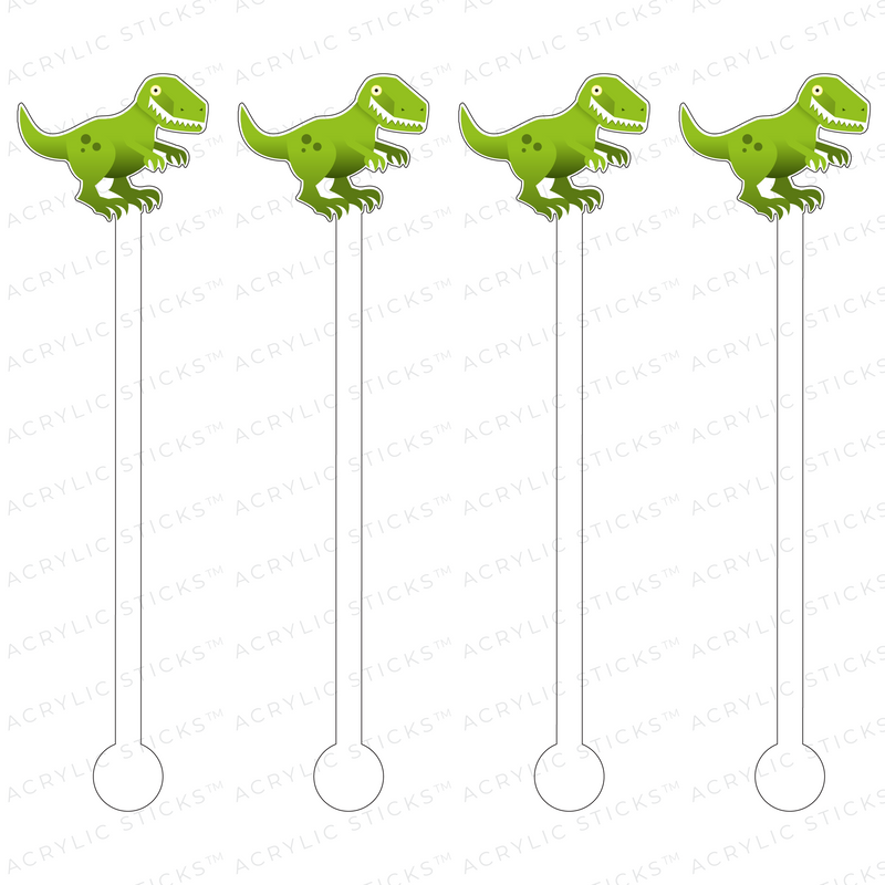 BABY T-REX ACRYLIC STIR STICKS
