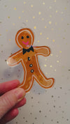 GINGERBREAD BOY ACRYLIC ORNAMENT