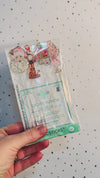 PRETTY PINK CHRISTMAS ACRYLIC STIR STICKS COMBO: 2 STYLE OPTIONS