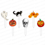 HALLOWEEN NIGHTS ACRYLIC PARTY PIK STICKS COMBO