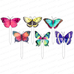 BUTTERFLY BEAUTY ACRYLIC PARTY PIK STICKS COMBO