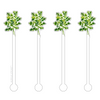 HERBS ACRYLIC STIR STICKS (8 STYLE OPTIONS)