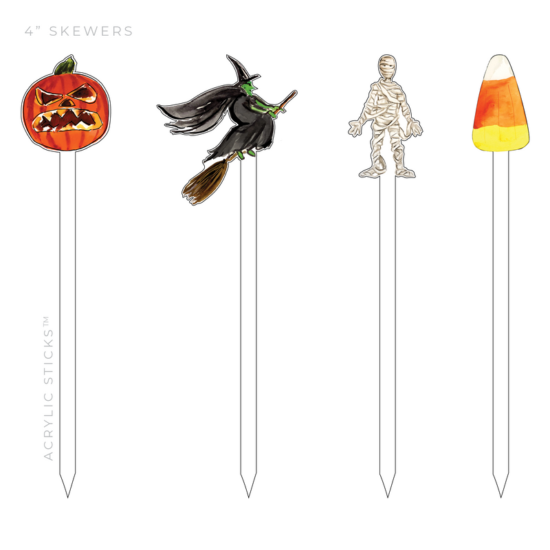 TRICK OR TREAT NIGHT ACRYLIC SKEWER COMBO