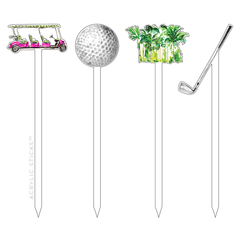 GIRLS THAT GOLF ACRYLIC SKEWER COMBO
