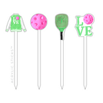 PICKLEBALL ACRYLIC SKEWER COMBO (5 COLORWAY OPTIONS)