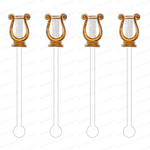 LYRE ACRYLIC STIR STICKS