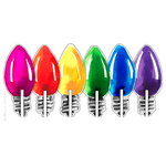 CHRISTMAS BULBS ACRYLIC DRINK CLIP COMBO