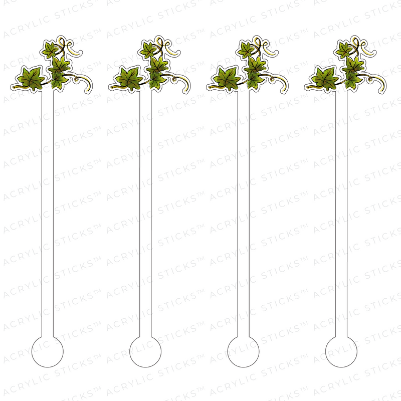 IVY ACRYLIC STIR STICKS