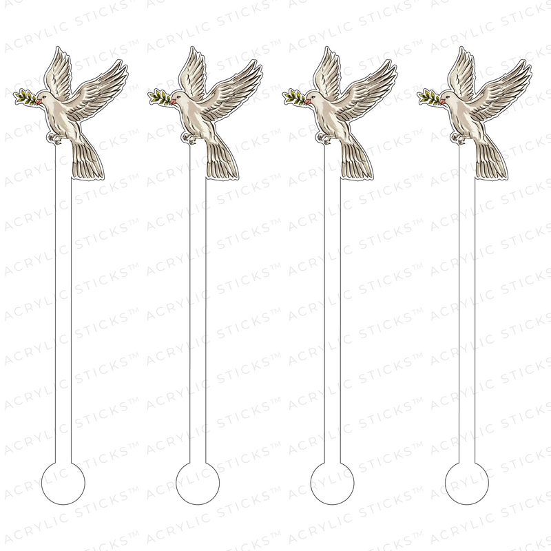 DOVE ACRYLIC STIR STICKS