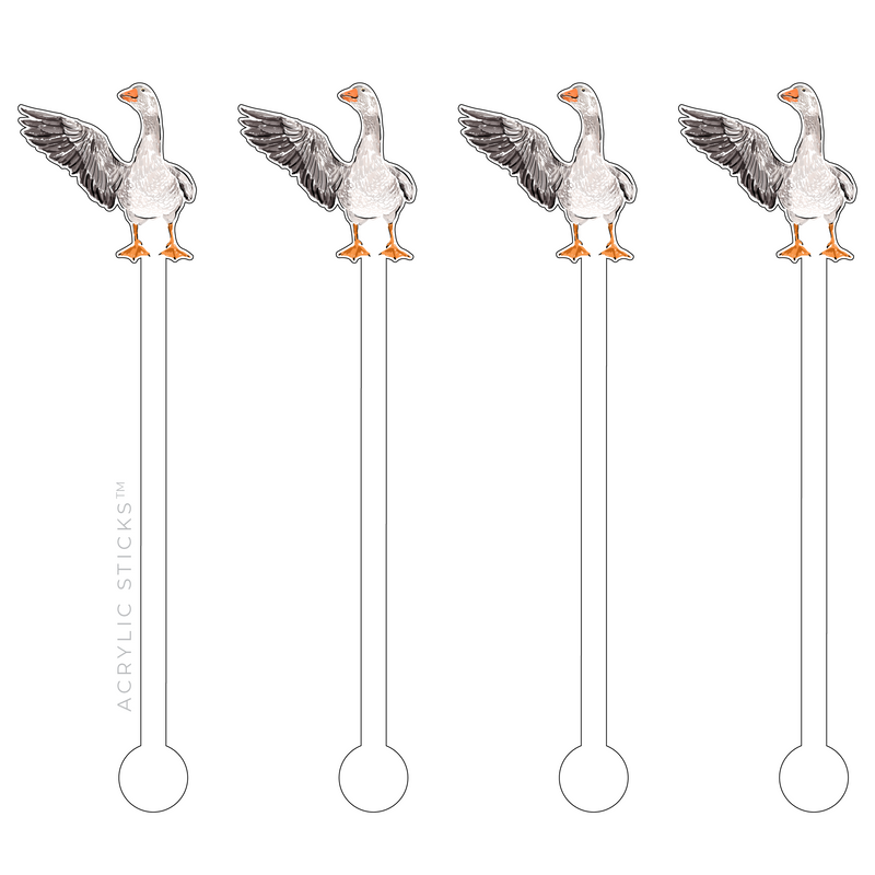 GOOSE ACRYLIC STIR STICKS
